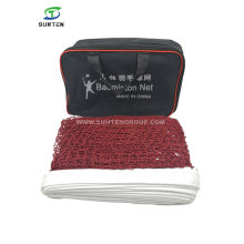 Good Quality Red Color Badminton Net, Volleyball Net, Football Net, Safety Catch Net, Sporting Net